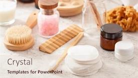  Presentation with eco friendly - Theme with zero-waste-eco-friendly-hygiene background and a lemonade colored foreground