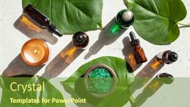  Presentation with eco friendly - Slide set having zero-waste-eco-friendly-hygiene background and a tawny brown colored foreground