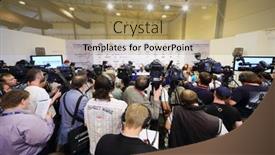  Presentation with forum - Audience pleasing theme consisting of zhukovsky-june-25-photographers backdrop and a coral colored foreground