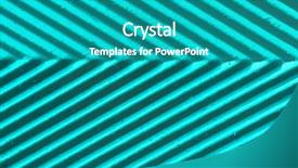  Presentation with chaotic abstract geometric digital - PPT layouts consisting of zigzag stripes - abstract stripped geometric background retro background and a teal colored foreground