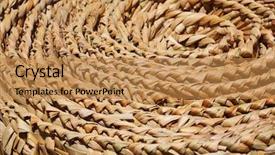  Presentation with woven - Amazing PPT layouts having zigzag stripes - floor mat spirals and texture backdrop and a gold colored foreground