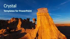  Presentation with wilderness - Theme enhanced with zin wilderness area new mexico background and a ocean colored foreground