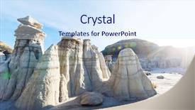  Presentation with logistics warehouses area - Beautiful slides featuring zin wilderness area new mexico backdrop and a sky blue colored foreground