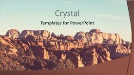  Presentation with beautiful landscapes - Slide deck with zion-national-park-beautiful-unspiring background and a soft green colored foreground