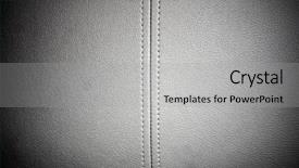  Presentation with leather scrapbook - PPT layouts consisting of zip lining - grey leather background background and a light gray colored foreground