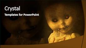  Presentation with doll paper - Presentation enhanced with zipper - grunge background with old paper background and a black colored foreground