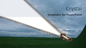  Presentation with dark blue - Slide deck featuring zipper-for-the-dark-blue background and a light blue colored foreground