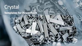  Presentation with nobody - Slide set enhanced with zipper sliders for clothes closeup background and a ocean colored foreground