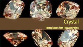  Presentation with gems - Audience pleasing presentation consisting of zircon - close up four gems isolated backdrop and a tawny brown colored foreground