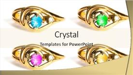  Presentation with of diamond - Presentation enhanced with zircon - diamond rings on white background background and a blonde colored foreground