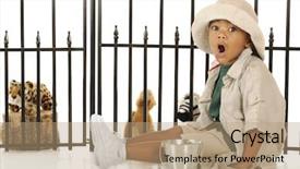  Presentation with animals zoo - Amazing theme having zookeeper - adorable preschooler roaring backdrop and a coral colored foreground