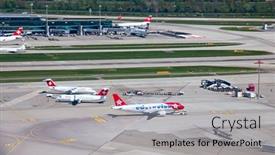  Presentation with airport port - 