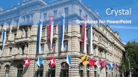  Presentation with suisse - PPT layouts with zurich-august-1-swiss-national background and a teal colored foreground