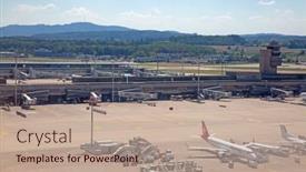  Presentation with airport port - 