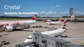  Presentation with airport port - 