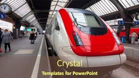  Presentation with train railway - 