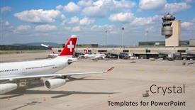  Presentation with airport port - 