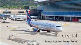  Presentation with airport port - 