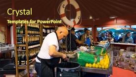  Presentation with market food - 