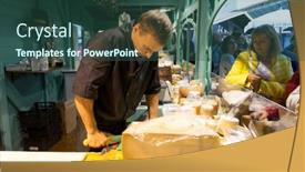  Presentation with food market - 