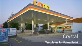  Presentation with modern gas station - 