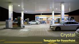  Presentation with modern gas station - 