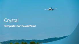  Presentation with airlines - Beautiful slides featuring zurich-switzerland-july-19-2018 backdrop and a teal colored foreground