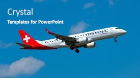  Presentation with airline - Cool new PPT layouts with zurich-switzerland-july-19-2018 backdrop and a teal colored foreground
