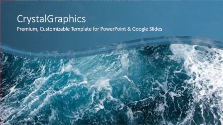 Powerpoint Template Water Theme