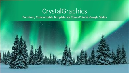 67 Best Aurora Borealis Northern Lights-Themed Templates for PowerPoint ...