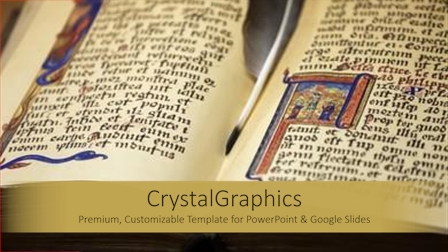14 Best Antique Pen Ink-Themed Templates for PowerPoint & Google Slides