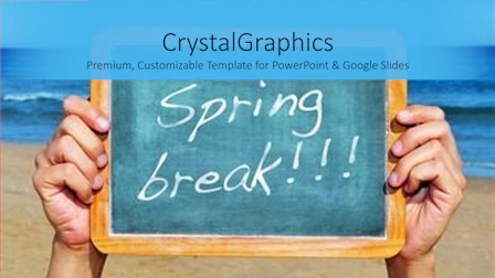 Spring Break Powerpoint Background