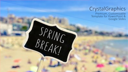 Spring Break Powerpoint Background