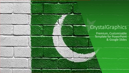 Pakistan Flag Template