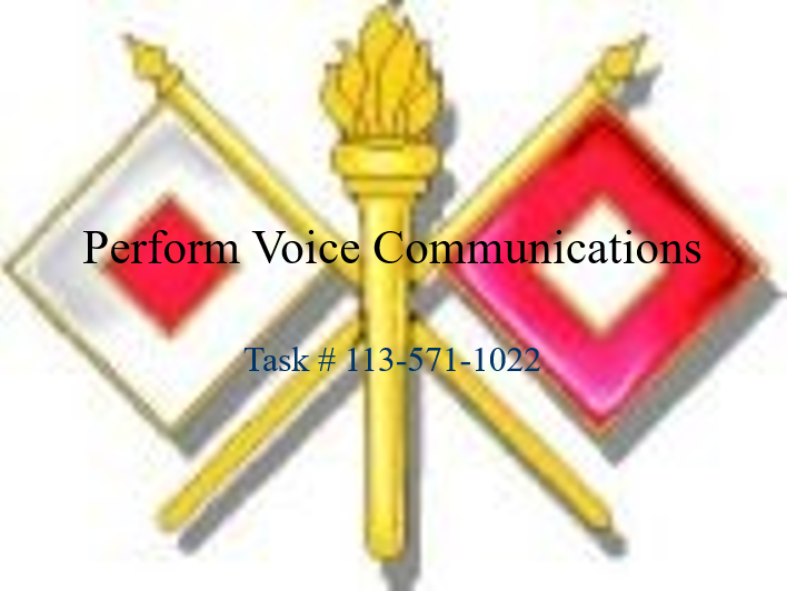 Perform Voice Communications v2 PowerPoint Ranger, Premade Military