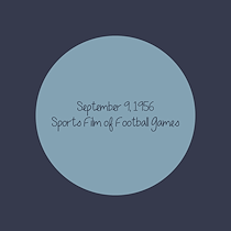Photographic Film: Sports Film