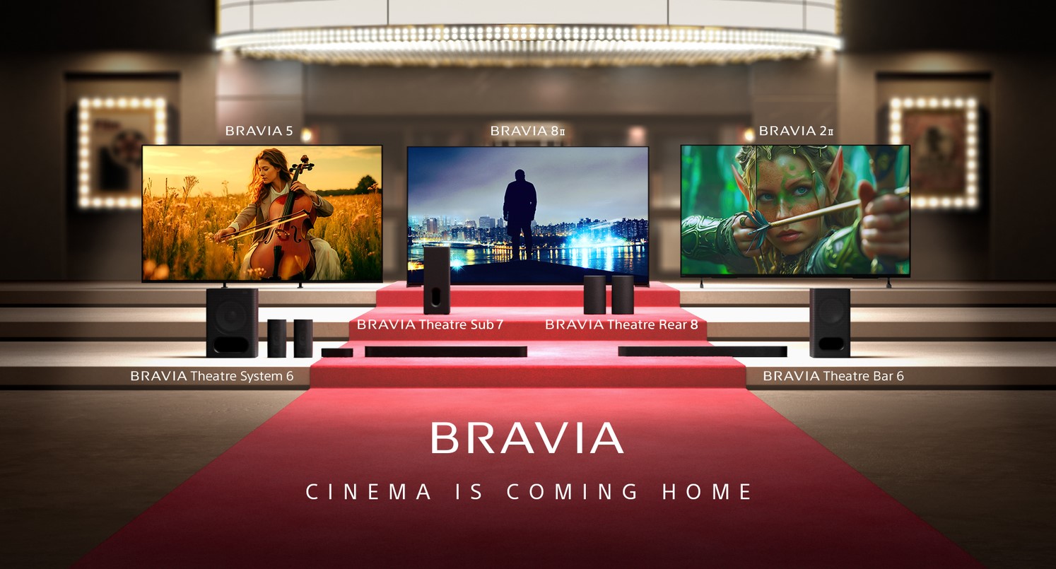 โซนี่เปิดตัวไลน์อัปทีวี BRAVIA และระบบเสียง BRAVIA Theatre ปี 2025 ยกระดับความบันเทิงภายในบ้านด้วย AI และจอใหญ่ 98 นิ้ว เติมเต็มประสบการณ์ดูหนังเสมือนอยู่ในโรงภาพยนตร์ ภายใต้แคมเปญ “Cinema is coming home” ถ่ายทอดทุกอารมณ์ตามเจตนารมณ์ผู้สร้าง 