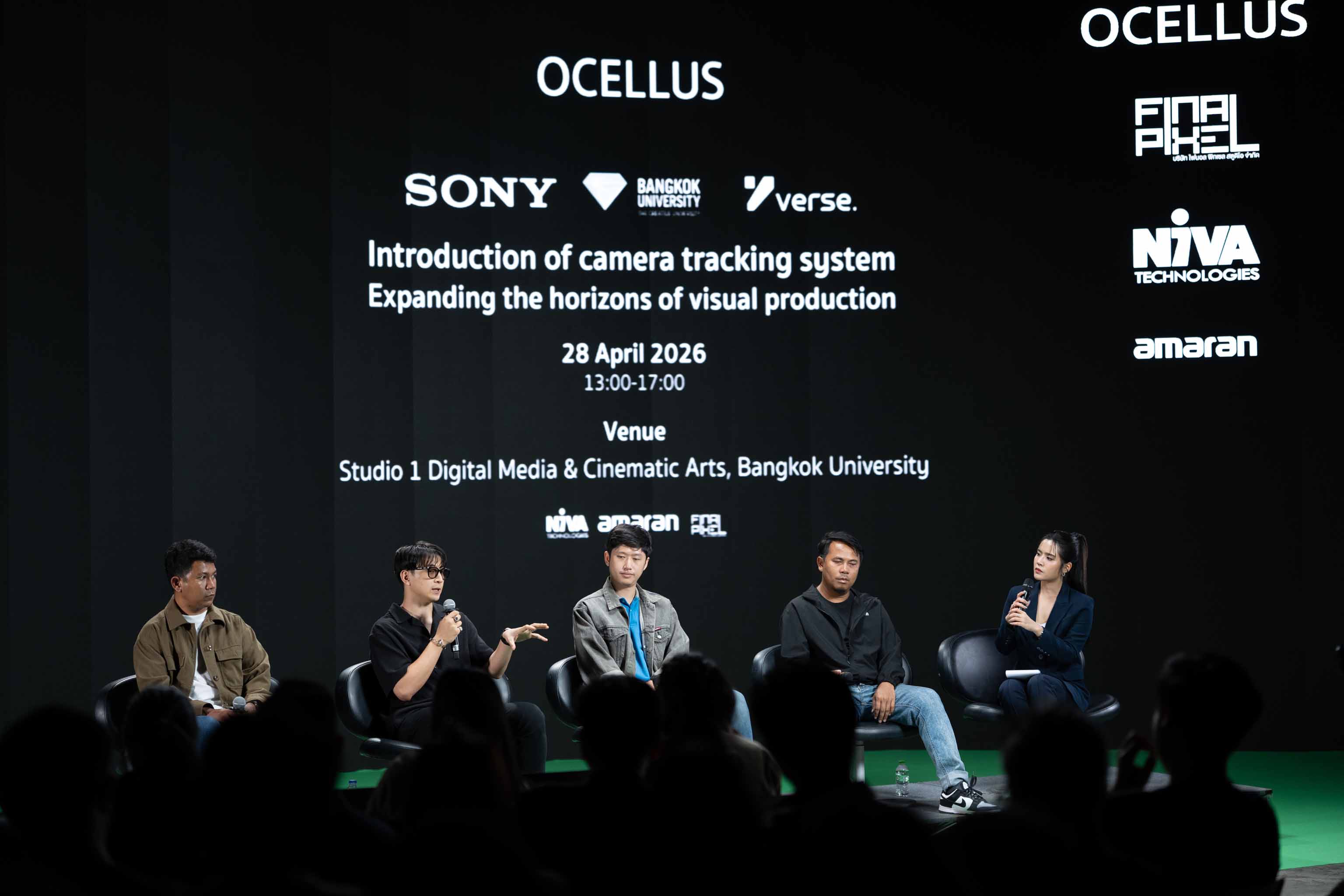 โซนี่ ไทย สาธิตนวัตกรรม “OCELLUS” Camera Tracking  แบบ Marker-Free ครั้งแรกในประเทศไทย