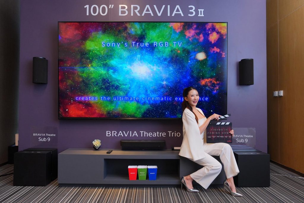 ทีวี BRAVIA 3 II ขนาด 100 นิ้ว