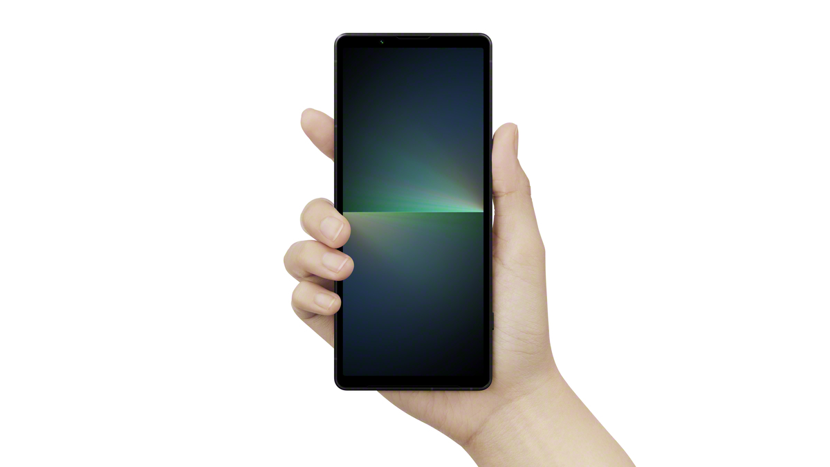 Xperia_5_V_in-hand_viewing_one_hand_Black-Mid
