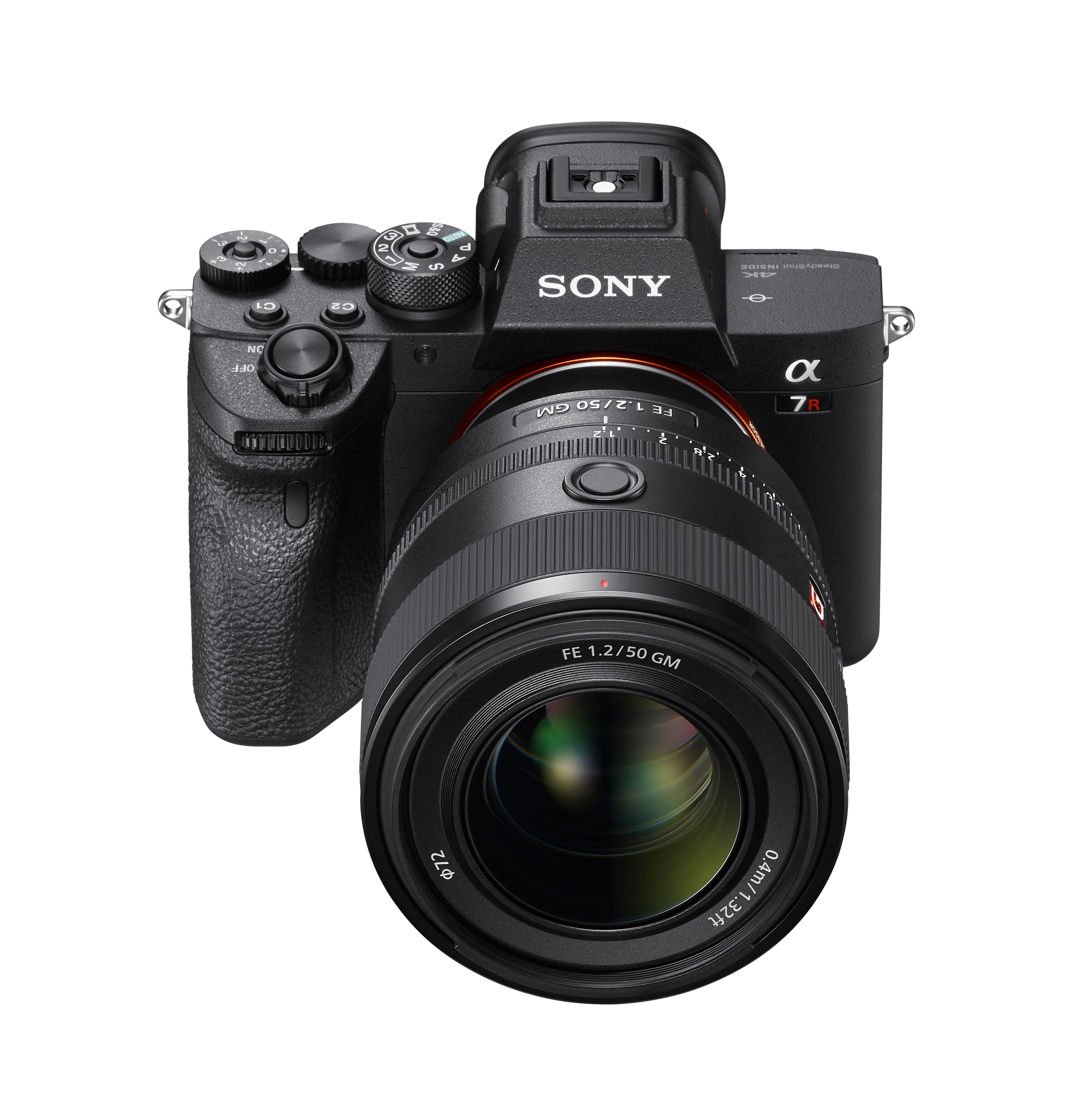 ILCE-7RM4_SEL50F12GM_front_top
