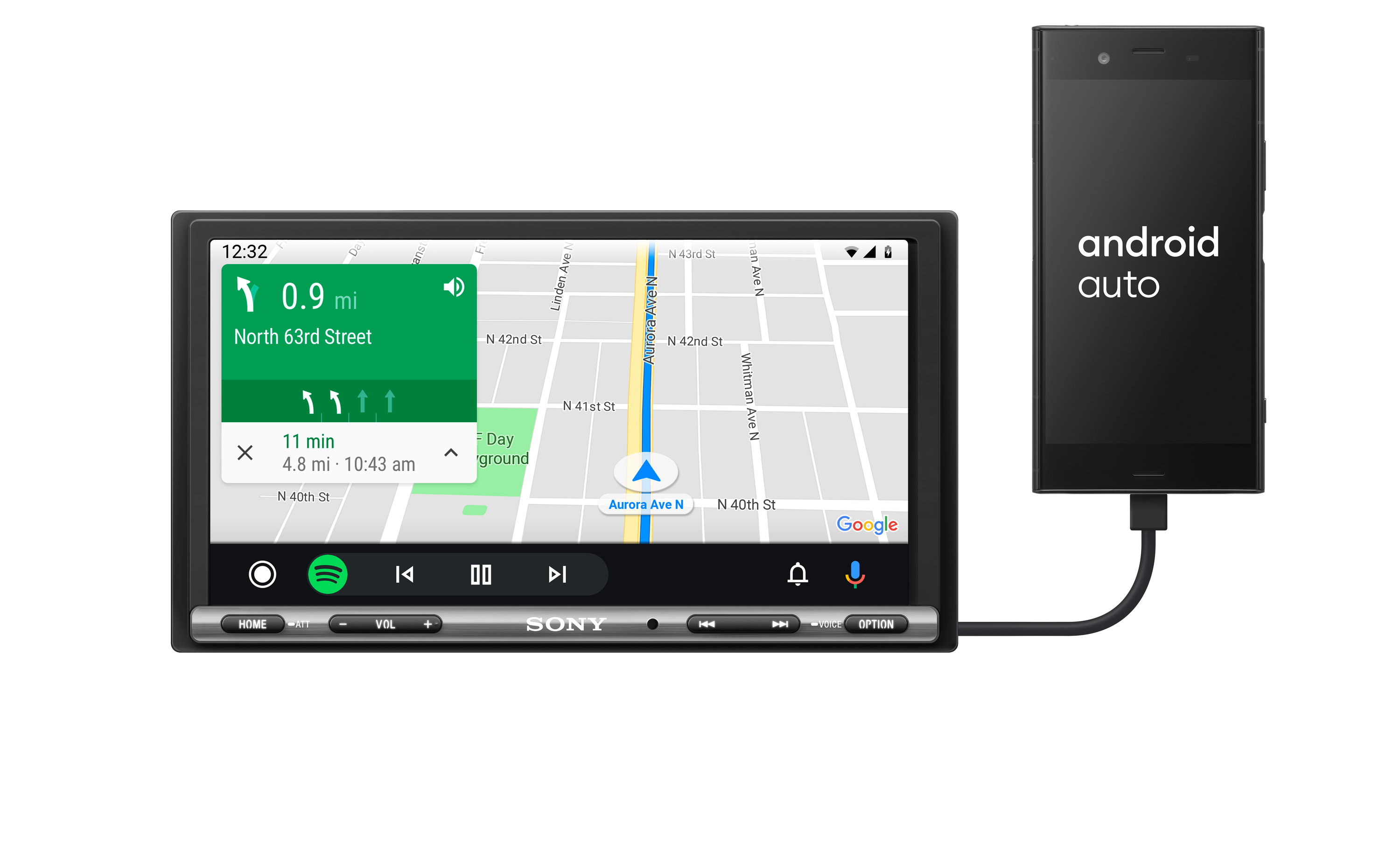 XAV-AX3200_ALL_Front_Android_Auto__No_Shadow_-Large