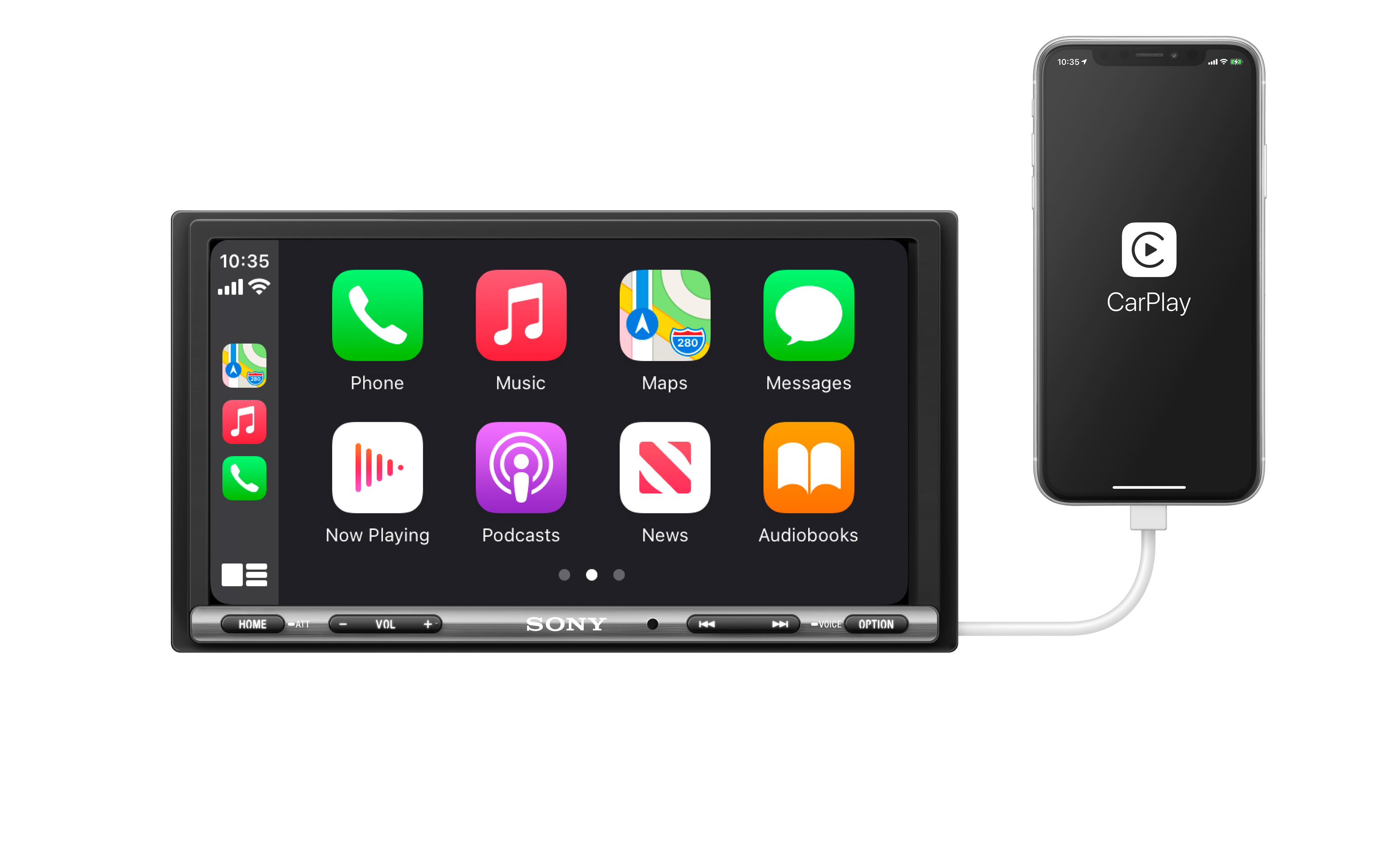 XAV-AX3200_ALL_Front_Apple_CarPlay__No_Shadow_-Large