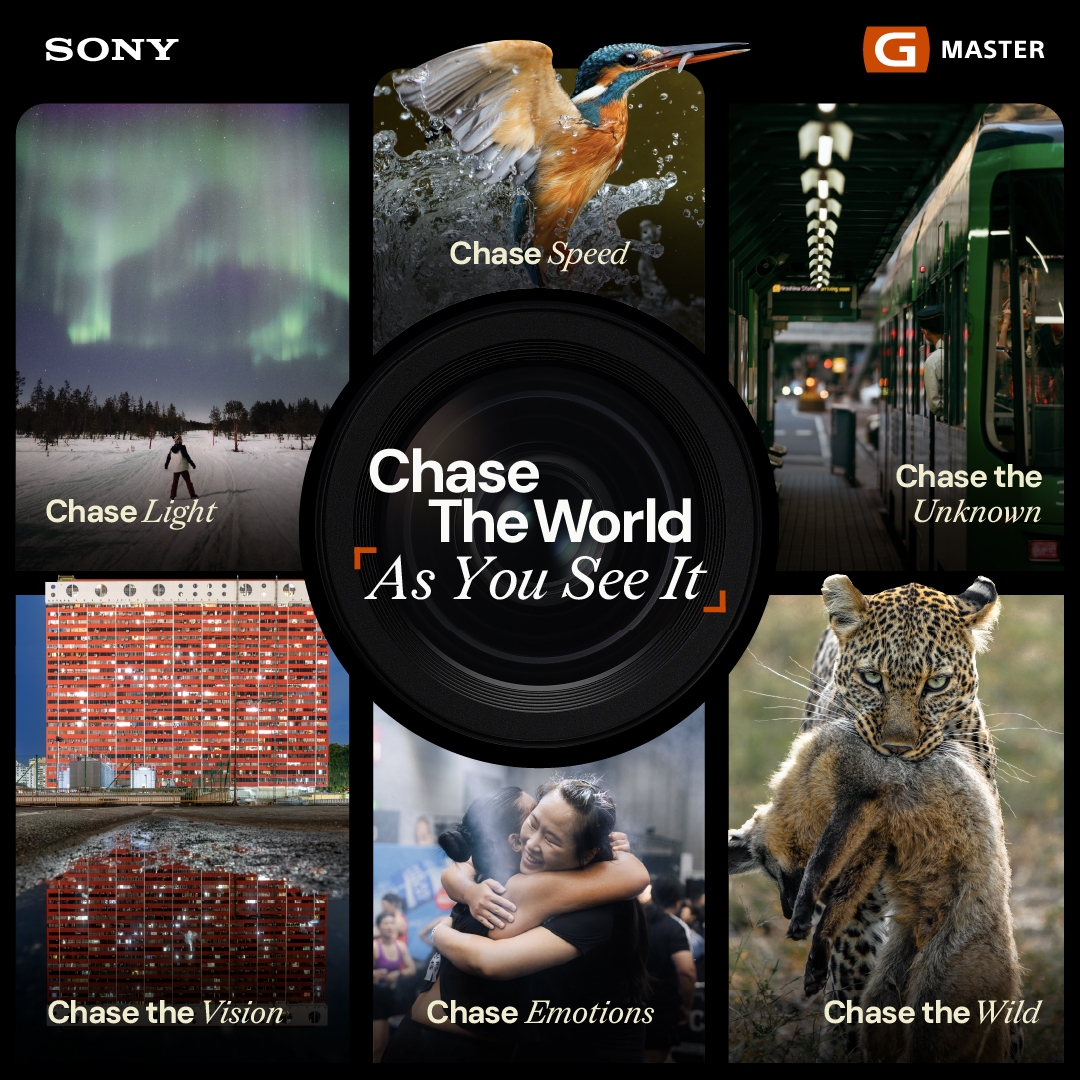 Sony Launches “Chase The World, As You See It” Photography & Filmmaking Contest