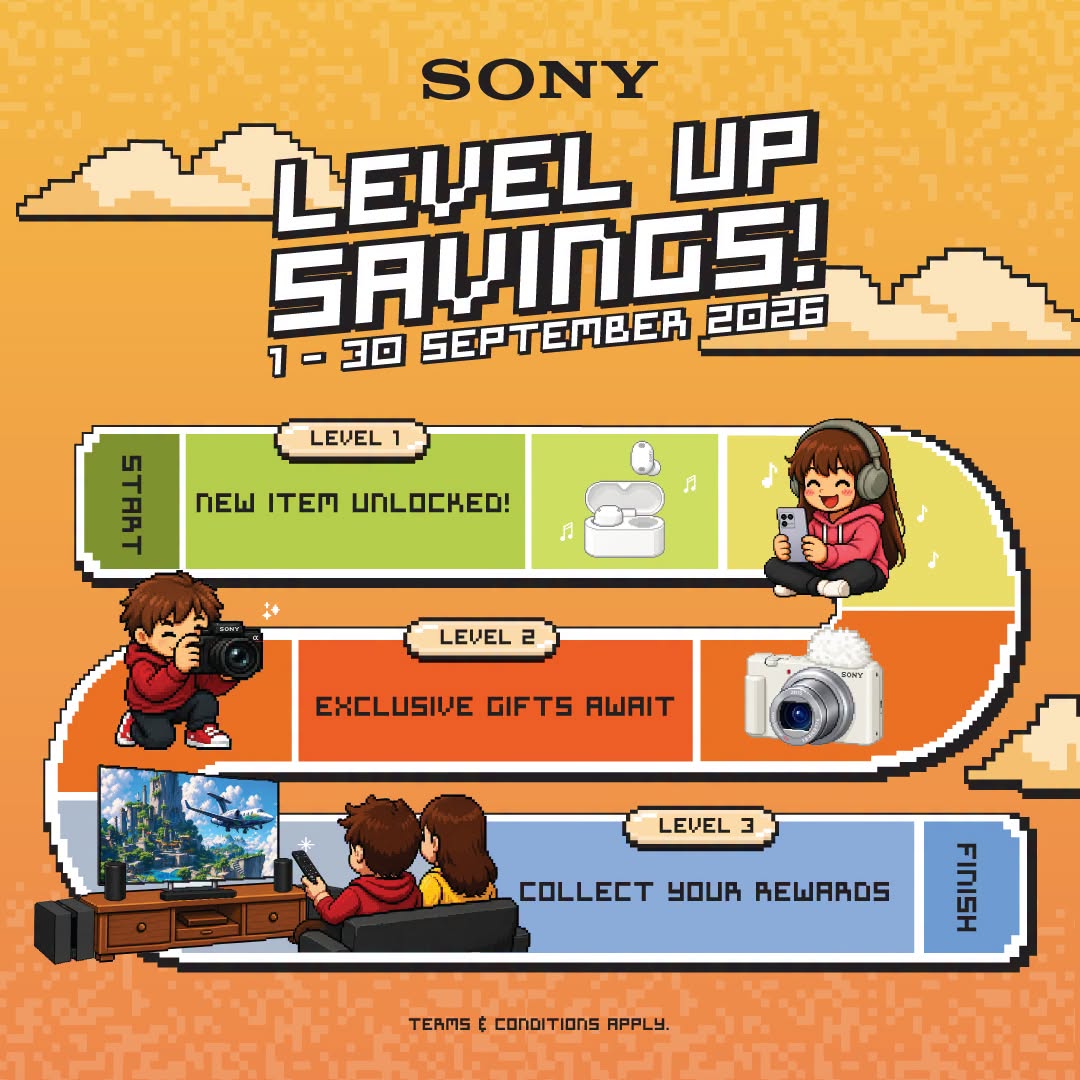 Level Up Savings This September with Exclusive Sony Promotions
