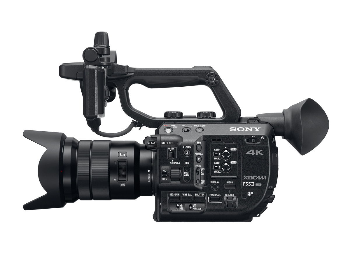 Sony Introduces FS5 II with 4K HDR, 120fps RAW and New Color Science