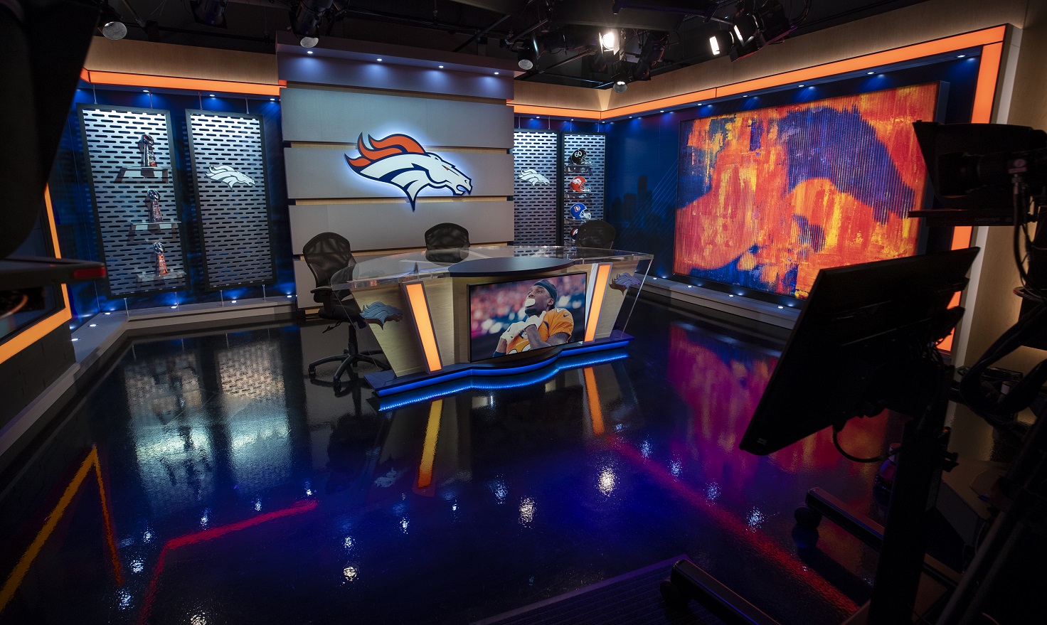 Denver Broncos Production Team Selects Sony Cameras to Capture Pristine Images from New Set for Broadcast and Online Programming