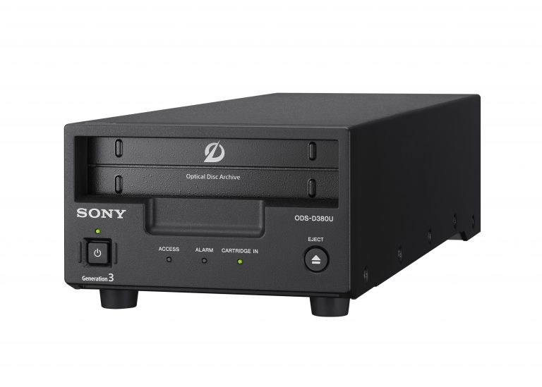 Sony Announces Optical Disc Archive Generation 3 New LongLife Media