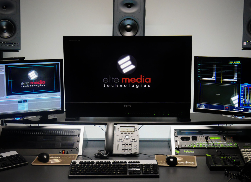 Elite Media Technologies Stays Ahead of the Curve with Sony’s BVM-HX310 Master Monitor