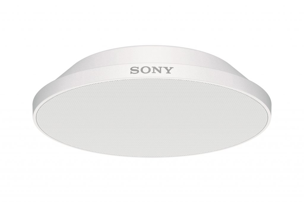 IP-based Ceiling Beamforming Microphone with Speech Reinforcement and Clear Audio Recording